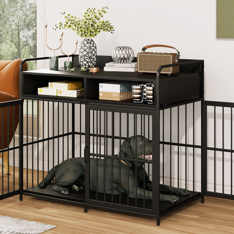 Tucker Murphy Pet™ Saudism Large Dog Crate Furniture, Dog Kennel Indoor